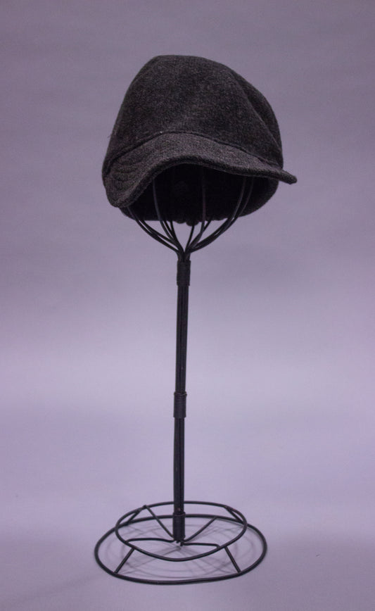 Charcoal Wool Cap