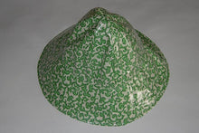 Load image into Gallery viewer, Green Squiggle Unlined Rain Hat (RH2025B)