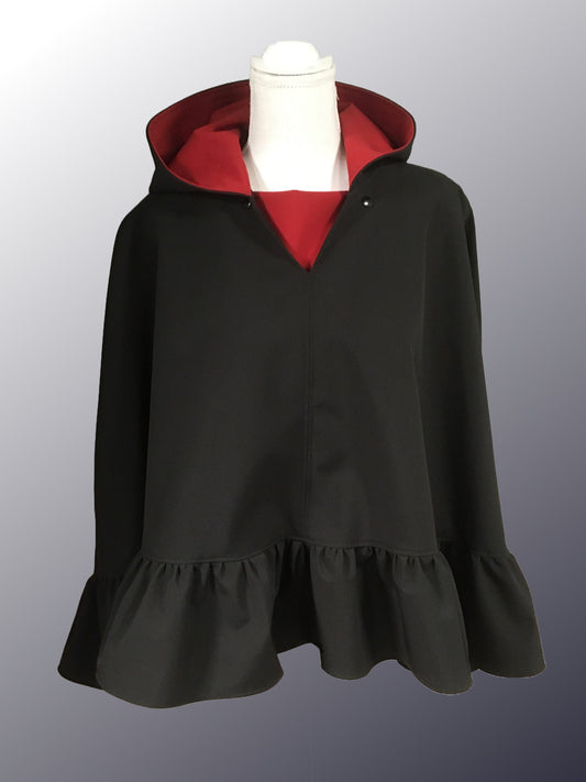 Nova Red Mesh Poncho (WP2025D)