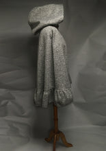 Load image into Gallery viewer, *Salt &amp; Pepper Wool &amp; Fleece Cape