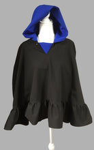 Load image into Gallery viewer, *Cobalt and Black Poncho