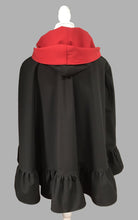Load image into Gallery viewer, *True Red and Black Poncho