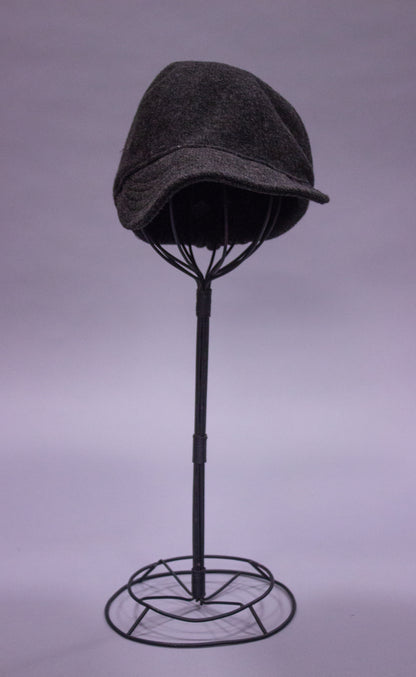 Charcoal Wool Cap
