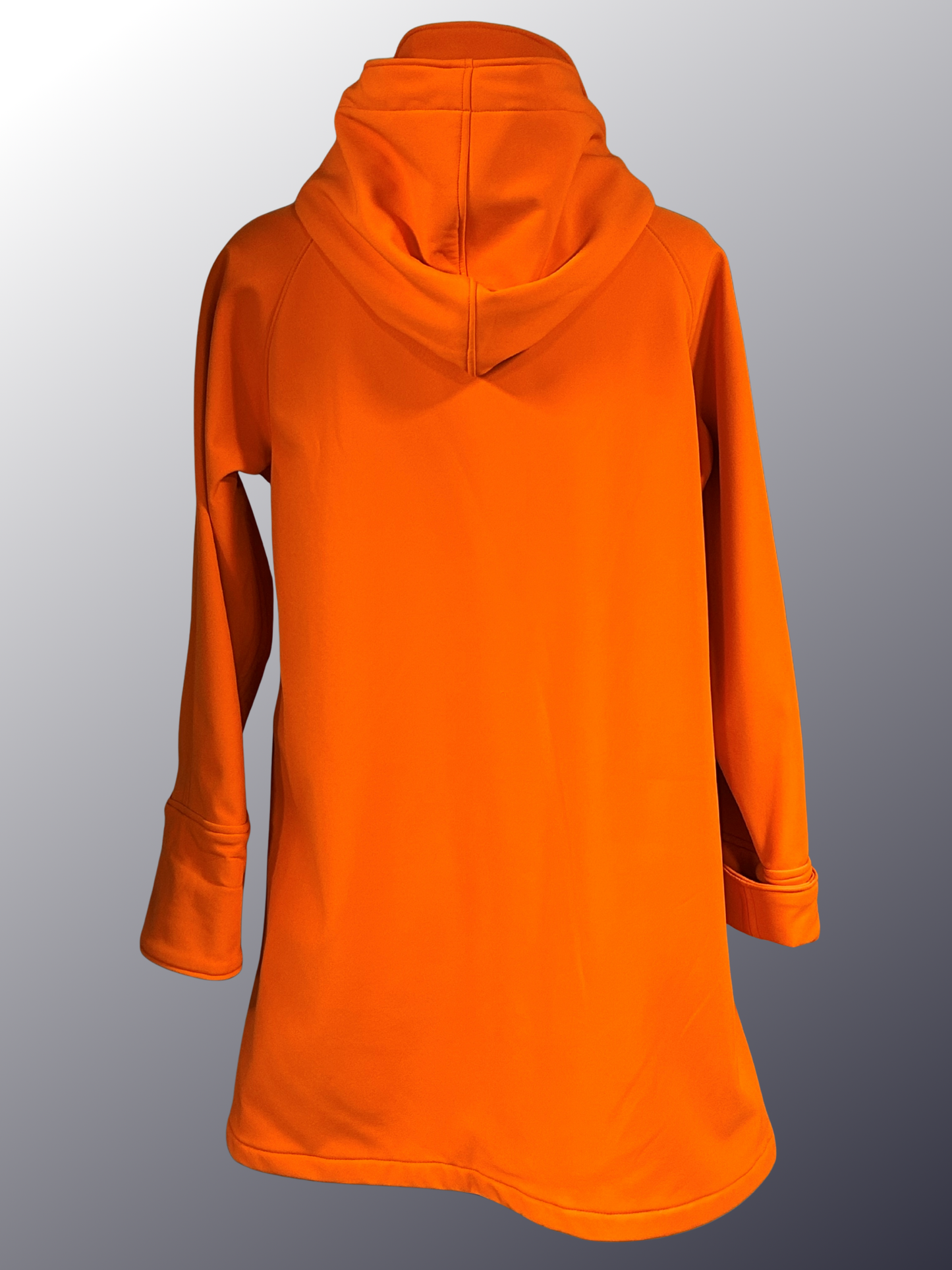 Women's Neon Orange Fleece Lined Snap All-Weather Coat (WF0126A)