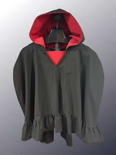 *Nova Red Mesh Poncho (WP2025D)