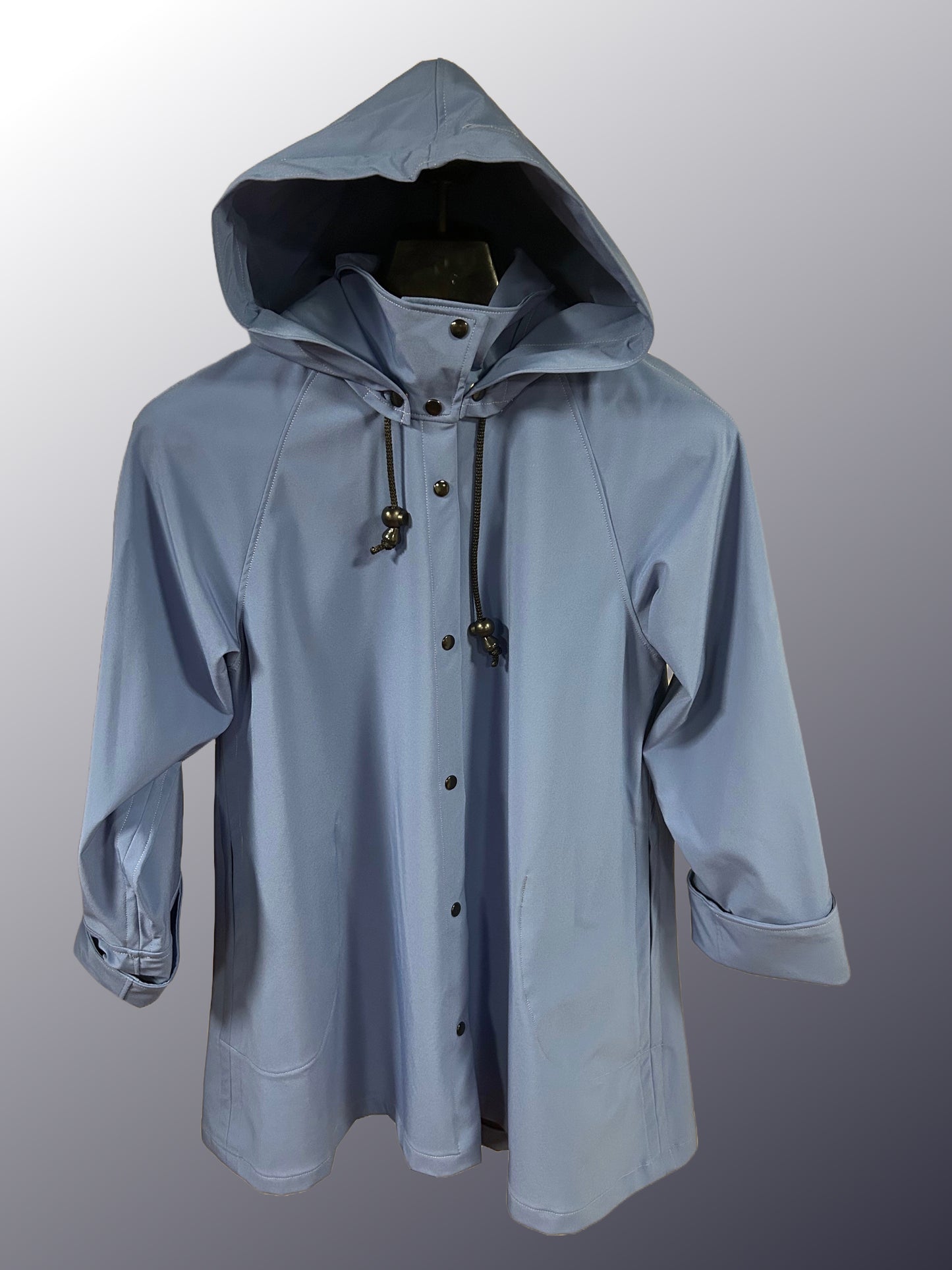Coat - periwinkle color