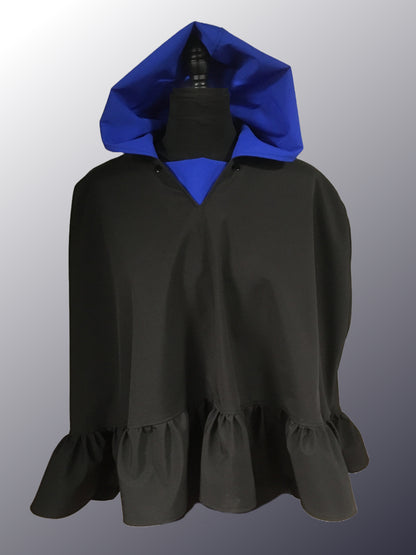 Sapphire Mesh Poncho (WP2025C)