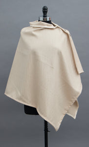 *Camel/White Chevron Wool Blend Wrap  $175.00  (WR 0116G)