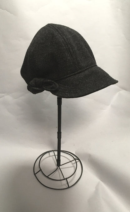 Charcoal Wool Cap
