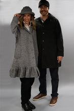 Load image into Gallery viewer, *Women&#39;s Salt &amp; Pepper Wool &amp; Fleece Cold Weather Carcoat