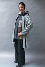 Load image into Gallery viewer, *Women&#39;s Salt &amp; Pepper Wool &amp; Fleece Cold Weather Carcoat