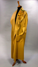 Load image into Gallery viewer, *Camel and Grey Cashmere Coats with Trimmed Crewelwork Applique
