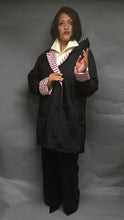 Load image into Gallery viewer, *Women&#39;s Black Outer Reversible Raincoat (RR/C 0614A)