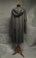 Load image into Gallery viewer, *Men&#39;s Grey Light Fleece Lined Snap Raincoat (SF0919E)