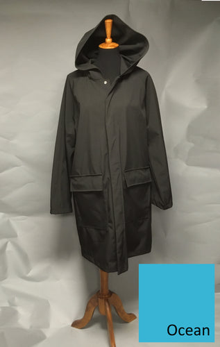 *Men's Ocean Fleece Lined Snap Raincoat (SF0919D)