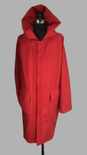 Load image into Gallery viewer, *Men&#39;s True Red Mesh Lined Snap Raincoat (SM0919I)