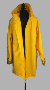 *Men's Sunflower Yellow Outer Lined Raincoat (LR/C 1016A)